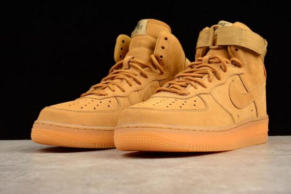 Shoes Nike Air Force 1 Mid Wheat Yellow - Image 5