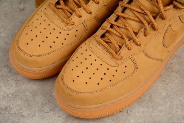 Shoes Nike Air Force 1 Mid Wheat Yellow - Image 8